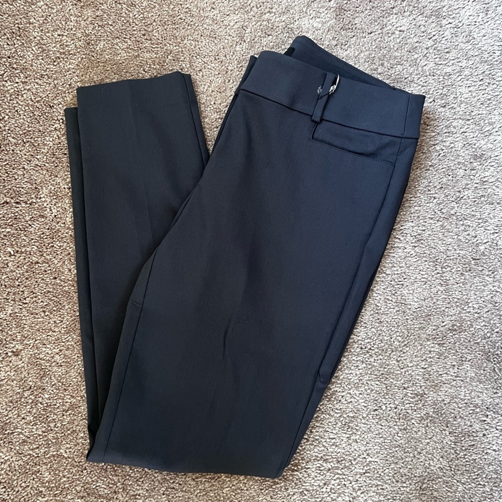 NWT Loft Grey Curvy Skinny Workpants